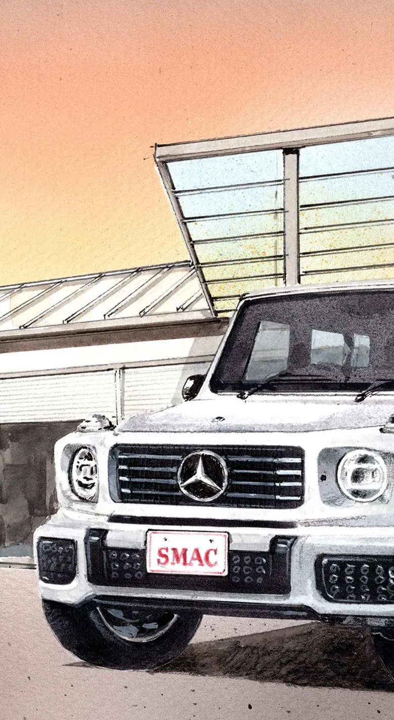 SMAC JAPAN様の外観をイラスト化